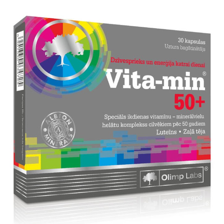 OLIMP LABS VITA-MIN 50+ kapsulas N30